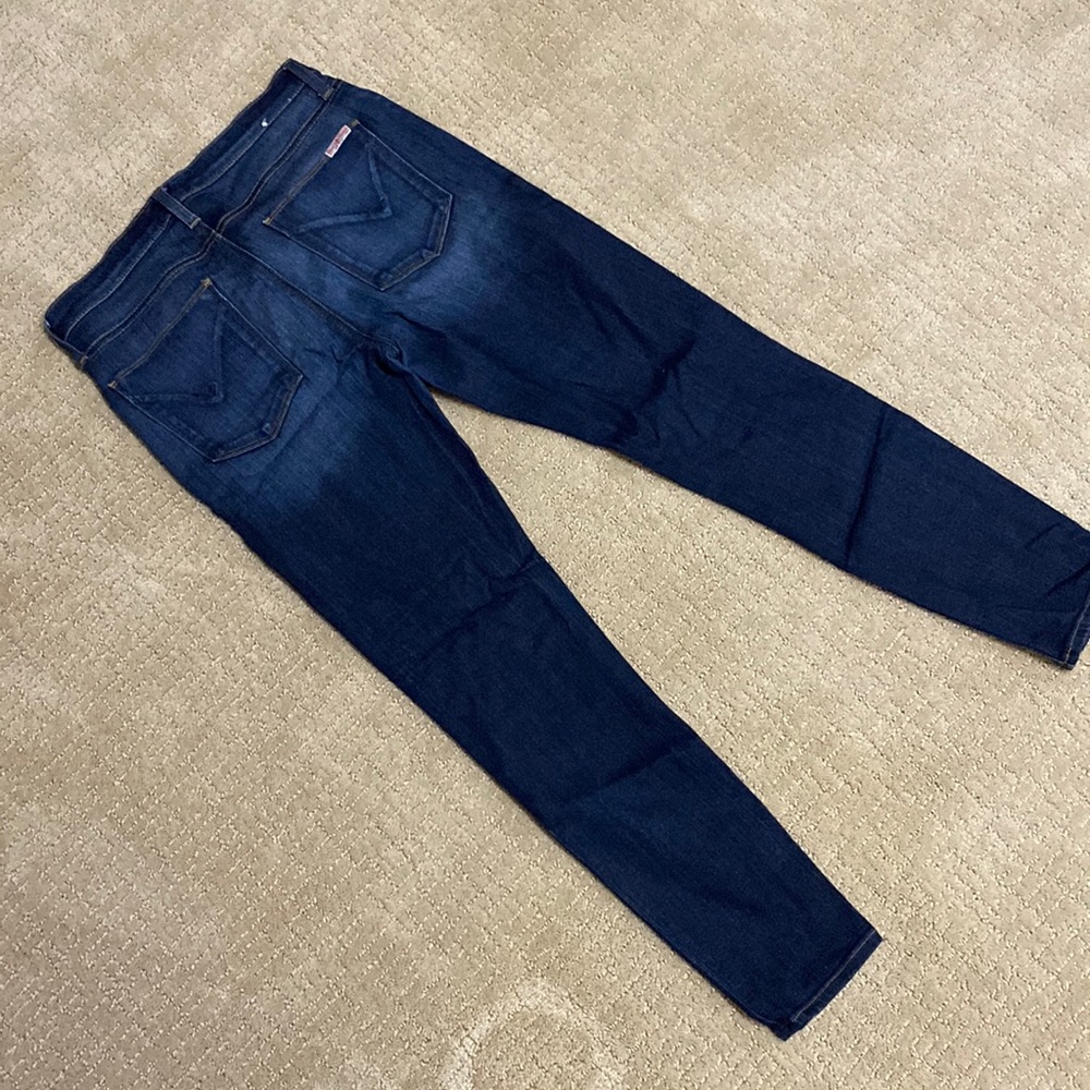 Hudson skinny jeans.
